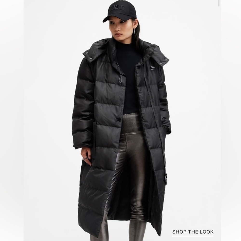 ALLANA FUNNEL NECK PUFFER JACKET ALL SAINTS